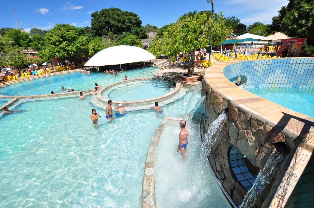 Piazza Acesso Ao Acqua Park Diroma Caldas Novas Leilighet Eksteriør bilde